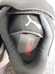 Puma Uinisex Kids Sneaker 1C Multicolor Logo Lace Up Hook & Loop Comfort Shoe