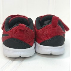 Nike Sneakers Toddler 7C Red Black Hook and Loop Athletic Play Shoes
