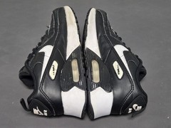 Nike Air Max 90 EasyOn Shoes Size 13.5C Black Leather Sneakers HF6357-002