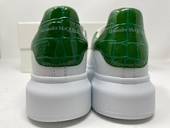 Alexander McQueen Designer Sneakers Shoes Kids Children Size 1 (32) $320 White