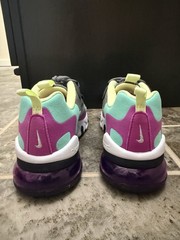 Nike Air Max 270 React US Grade School Size 4.5Y NEW WITH BOX BQ0103-007 2019