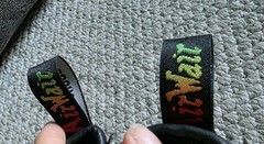 Dr. Martens 1460 Kids Combat Boot Glitter Multicolor Lace-Up Size 2