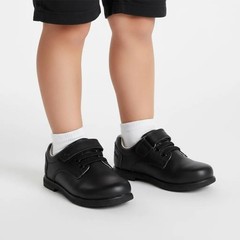 Pediped Kids Boys Toddler Black FLEX Fit System Storm Athletic Sneaker Size 24