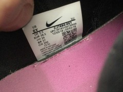 Nike react black/blue/pink/green/orange shoes Youth Size 6