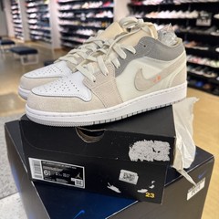 Size 6.5 (GS) – Jordan 1 Low SE Craft Inside Out – Tech Grey
