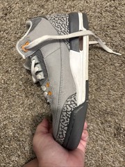 Air Jordan 3 Cool Grey Retro Size 5.5Y Sneakers 2020 398614–012 ￼