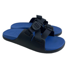 Chaco Kids Chillos Slides Sandals Active Blue Navy Adjustable JCH180313 Kids 5