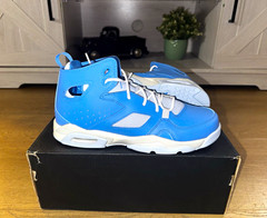 Jordan 91 (GS) Blue/White High Top Sneakers