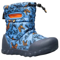 Bogs B-Moc Snow Cool Dinos Kid’s Winter Boots, Blue Multi, K6