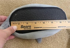 Crewcuts TODDLER Child’s SHARK SLIPPERS 6.75” Insole Kids 10 House Shoes