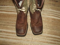Durango Youth size 3.5 M Lil‘ Rebel Army Green Western Boots DBT0232Y