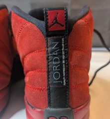 Air Jordan 12 Retro GS Reverse Flu Game Sneakers Size 7Y(Women’s 8.5) 153265-602