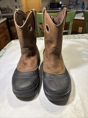 GEORGIA BOOT KID’S MUDDOG WATERPROOF WORK BOOTS Size 7M