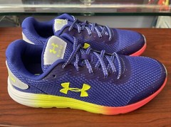 Under Armour Kids/Unisex Indigo / Yellow Surge 2 Splash Sneakers (3024102-500)