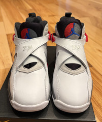 Nike Jordan 8 Retro PS Bugs Bunny White Black True Red 305369 100 Size 11C