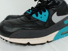 🔥NICE🔥 RARE 2014 Nike Air Max 90 Blue Lagoon MEN’S SIZE 11.5 Pre Owned Mint