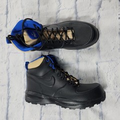 Nike Boots YOUTH SIZE 6.5Y WOMENS 8 Manoa LTR Black Sesame Game Royal BQ5372 003