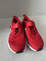 NEW Nike Sz 12C Star Runner 3 (PSV) University Red Sneakers