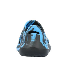 Rugged Shark Size 4 BIG BOY Slip on Water Sneakers Black/Blue NWT