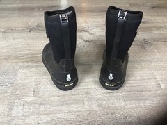 BOGS Classic High Waterproof Insulated Boots Youth Size 4 Black Winter Rain Snow