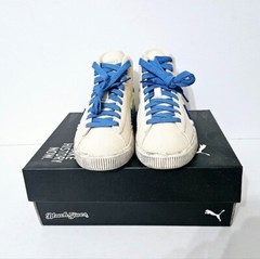 Puma Clyde Mid Black Fives Junior Size 4