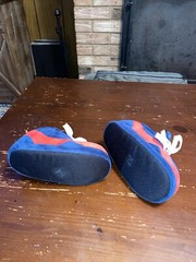 Forever Collectibles Slip-On Slipper Kids Medium New England Patriots