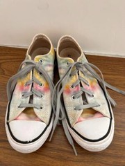 Converse All Star sneakers shoes size 3 youth Chucks tie dye low top