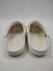 Crocs Classic Clogs Slip On Sandal White Sz J4 204536 Unisex Kids Juniors Comfy