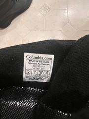 Columbia Youth Bugaboot Plus III Omni-Heat 200g Black Red BY1320-010 Size 4