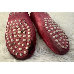 TODs Junior Pink Suede Driving Shoes sz 29