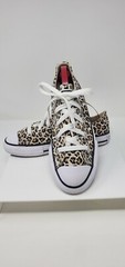 Converse Chuck Taylor All Star Leopard Print Sneakers yourh size 1