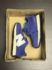 New Balance 327 Kids IH327GA Victory Blue/White US Kids Size 4 M EU Size 20