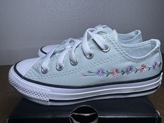 Converse Kids Chuck Taylor All Star Floral Low Sneakers 11 Youth A11776F