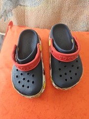 Crocs x Disney Mickey Mouse Kids Children Boys Clogs Blue Cobalt Size J1