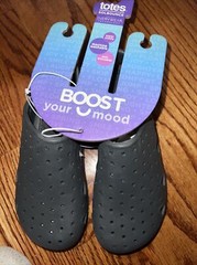 Totes Sol Bounce Kids Slip Ons Machine Washable Splashers Size 13~1 Gray Unisex