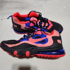 Size 6 – Nike Air Max 270 React Low Black Crimson Blue