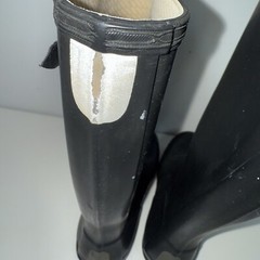 Hunter Kids Original Gloss Rain Boots Size Girls 5 Boys 4 UK 3 Navy Blue Tall