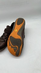 Merrell Brown Espresso Brown Leather Satsuma Shoes size 5.5 youth