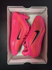 Nike A’One ASW GS Hyper Pink Black Basketball Shoes IB4778 600 Youth Size 4.5Y