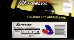 Heelys GR8 PRO 20 Multicolor Shoes [Size: 7] *NEW IN BOX* RARE Wheeled HES10319H