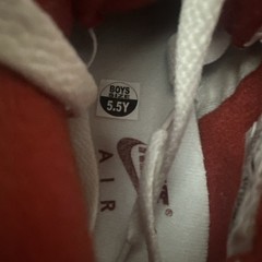 Nike Air Flight 89 GS ‚Alternate 89‘ White And Red HF0406-101 New Size 5.5Y