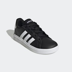 NWT Adidas Kids Grand Court Tennis Shoes White