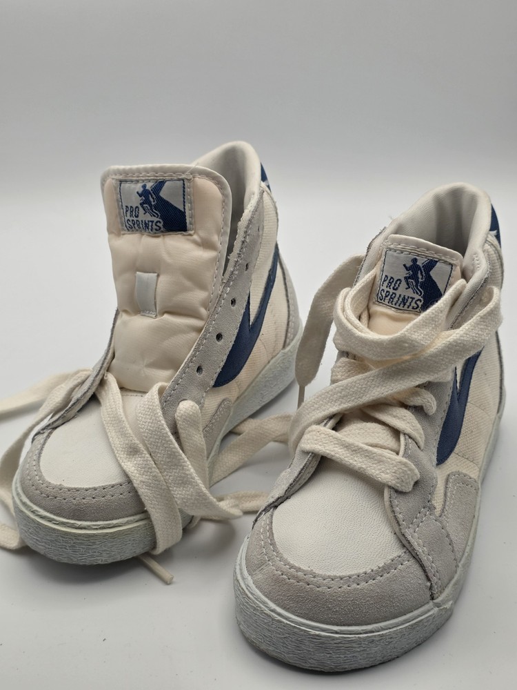 VINTAGE 80’S PRO SPIRITS HIGH TOP SNEAKERS KIDS SIZE 11