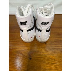 Nike Blazer Mid 77 Paint Splatter White Black Kids Sneakers DC7331-100 Size 6.5Y