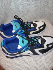 Nike Air Max 200 White Hyper Blue Oracle Aqua (GS) shoes AT5627-103 6.5 Youth
