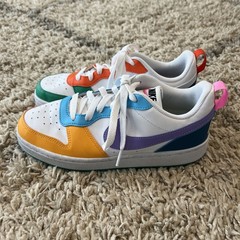 Nike Court Borough Low Recraft Big Kids‘ Shoes FQ8373-902 Size 6Y Multi-Color
