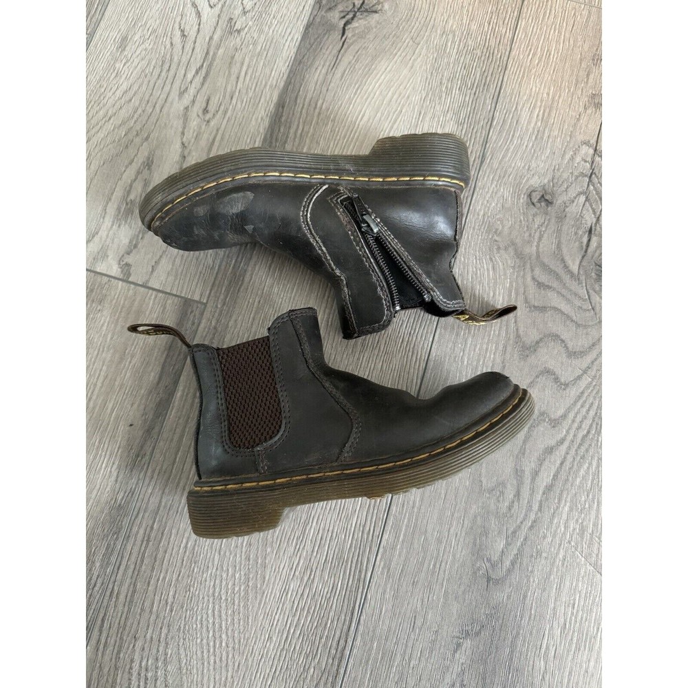 Doc Martens Chelsea Boot With Zipper Size US 12 Youth 2976J