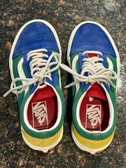 VANS Old Skool Yacht Club Size 4.5 (Men/Boys) Size 6.0 (Women/Girls), Used