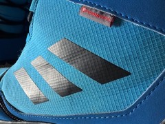 Kids adidas 5 1/2 Climawarm Terrex Waterproof Sneaker Snow Boots Bright Blue