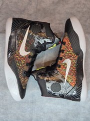 Nike Kobe IX 9 Elite Protro ‚Masterpiece‘ Black Silver (HJ9446-001) Size 5.5Y 7W